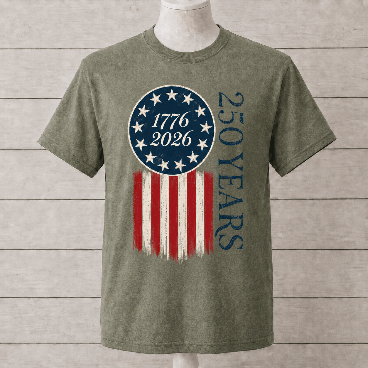 1776–2026 250 Years Graphic Tee
