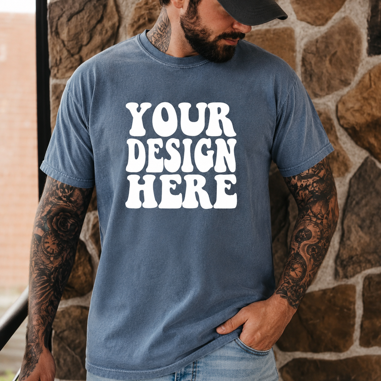 Custom Adult Premium T-Shirt - Comfort Colors C1717