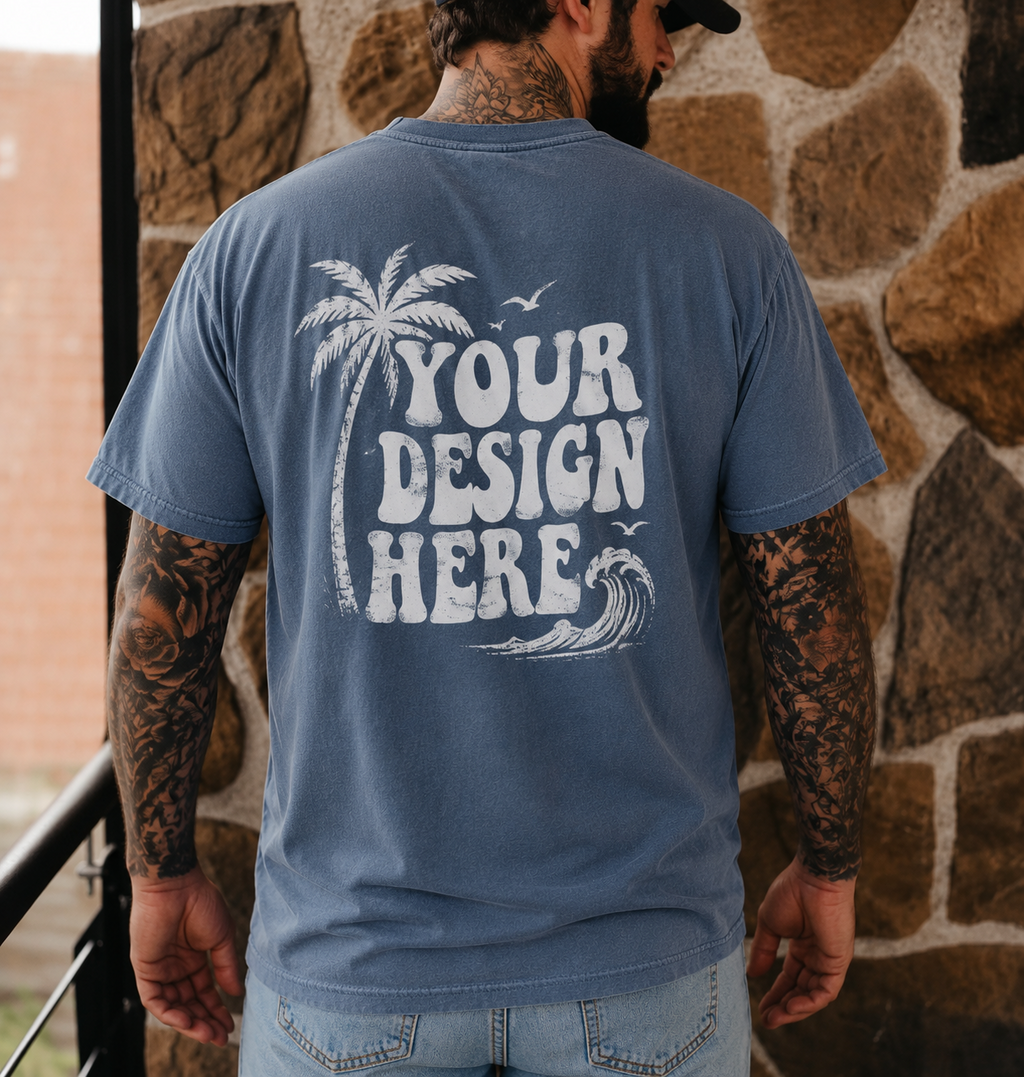 Custom Adult Premium T-Shirt - Comfort Colors C1717