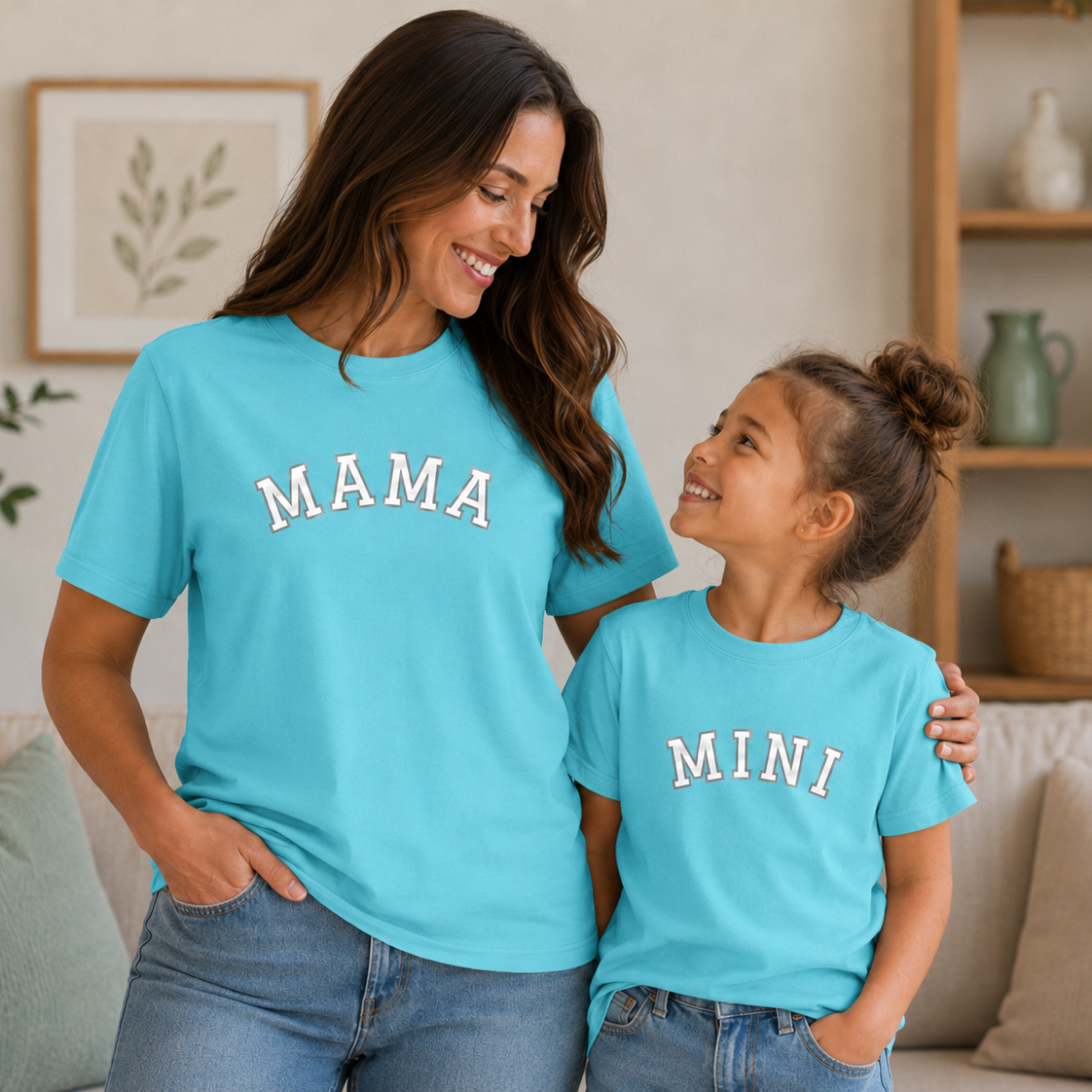 Mama & Mini Matching Comfort Colors® T-Shirt Set – Adult + Youth