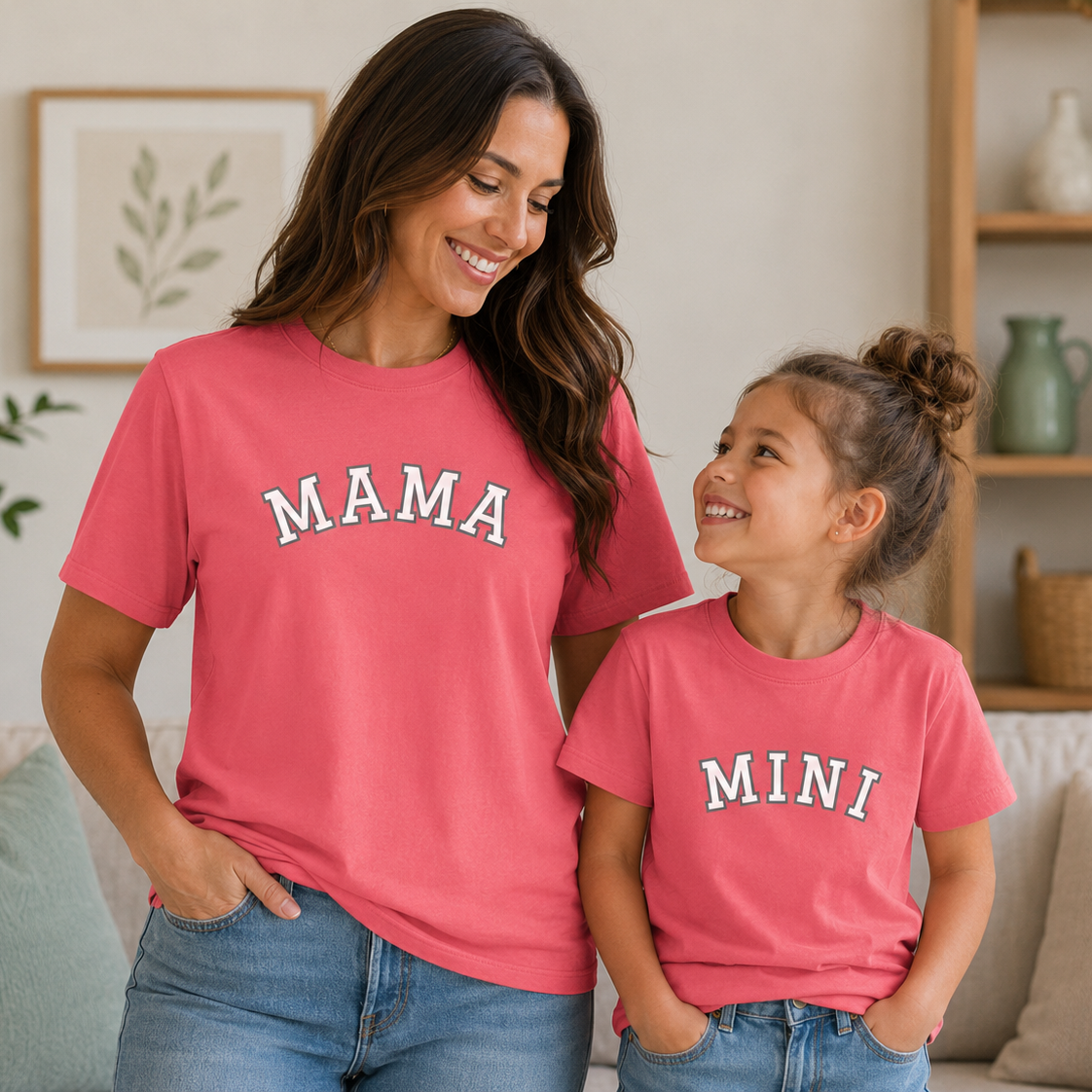 Mama & Mini Matching Comfort Colors® T-Shirt Set – Adult + Youth
