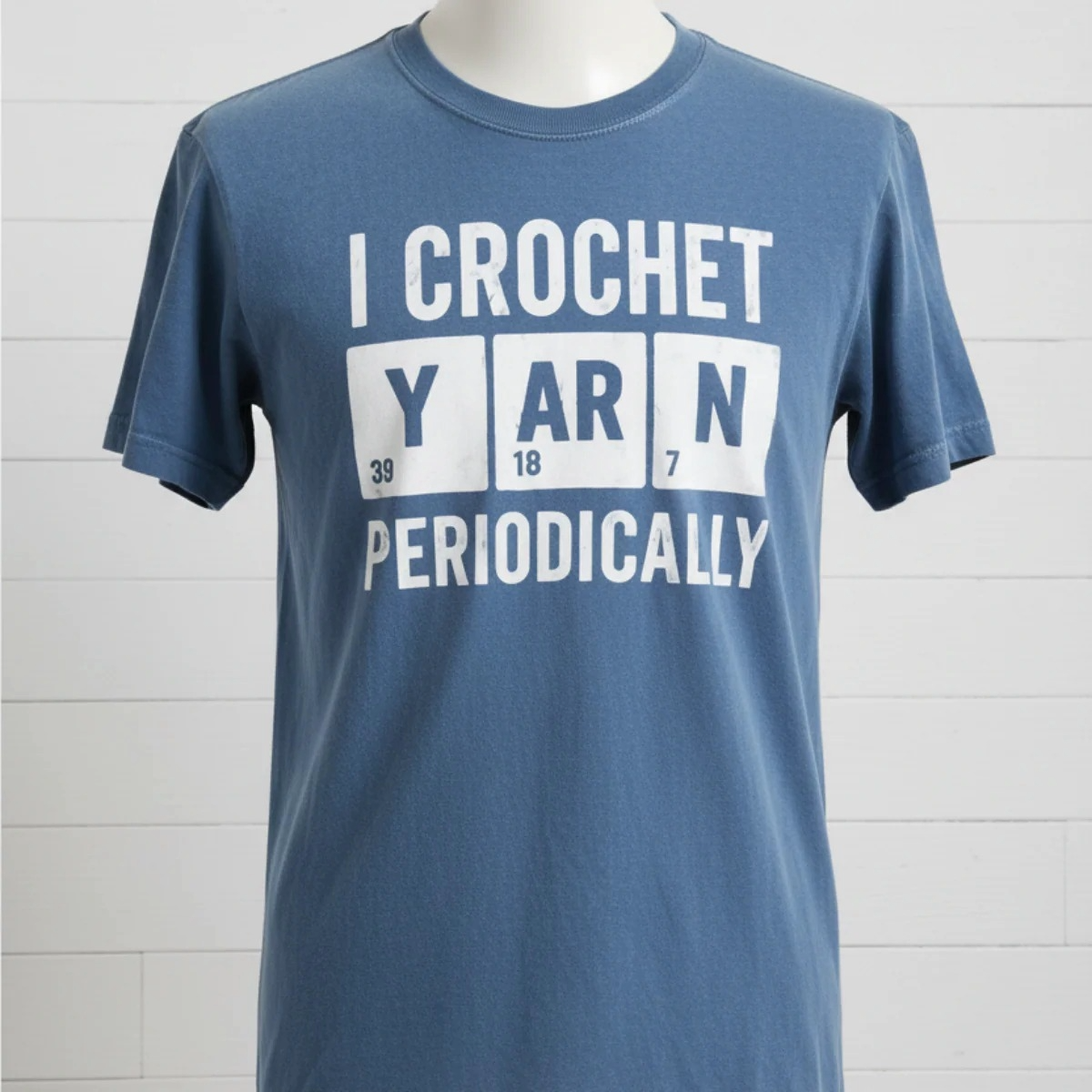 Crochet Yarn Periodically Graphic Tee