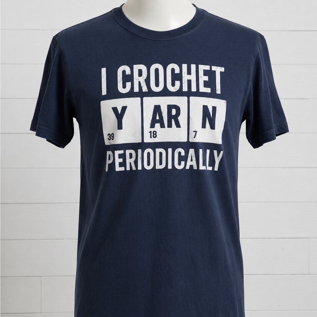 Crochet Yarn Periodically Graphic Tee