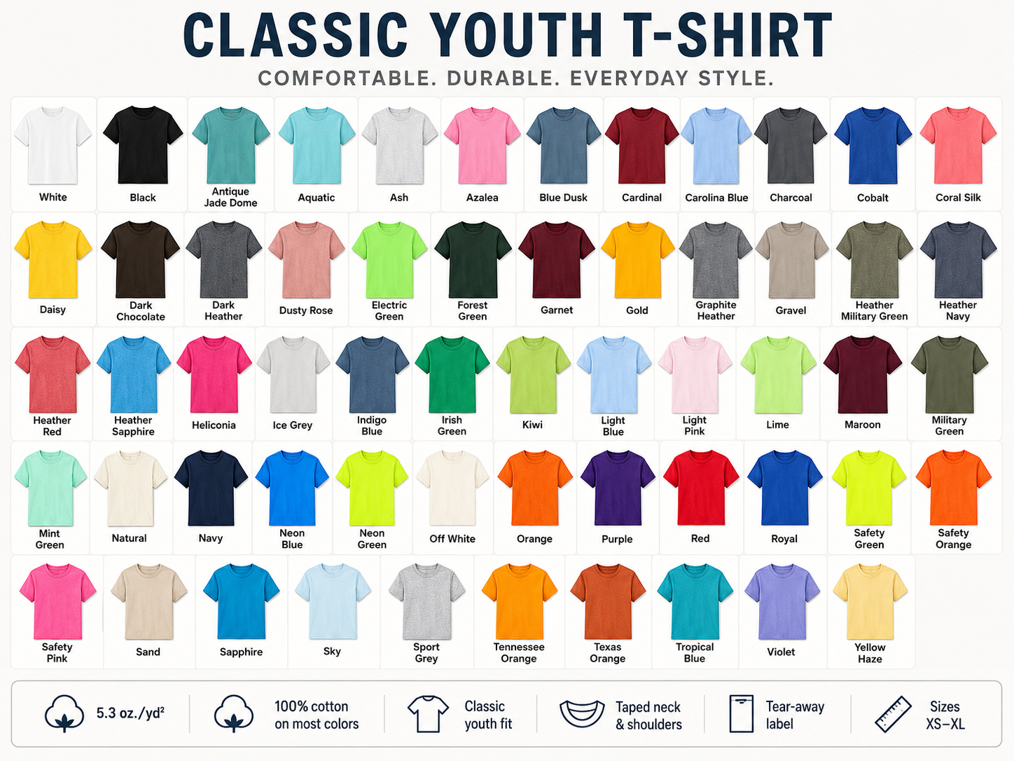 Custom Youth Short Sleeve T-Shirt