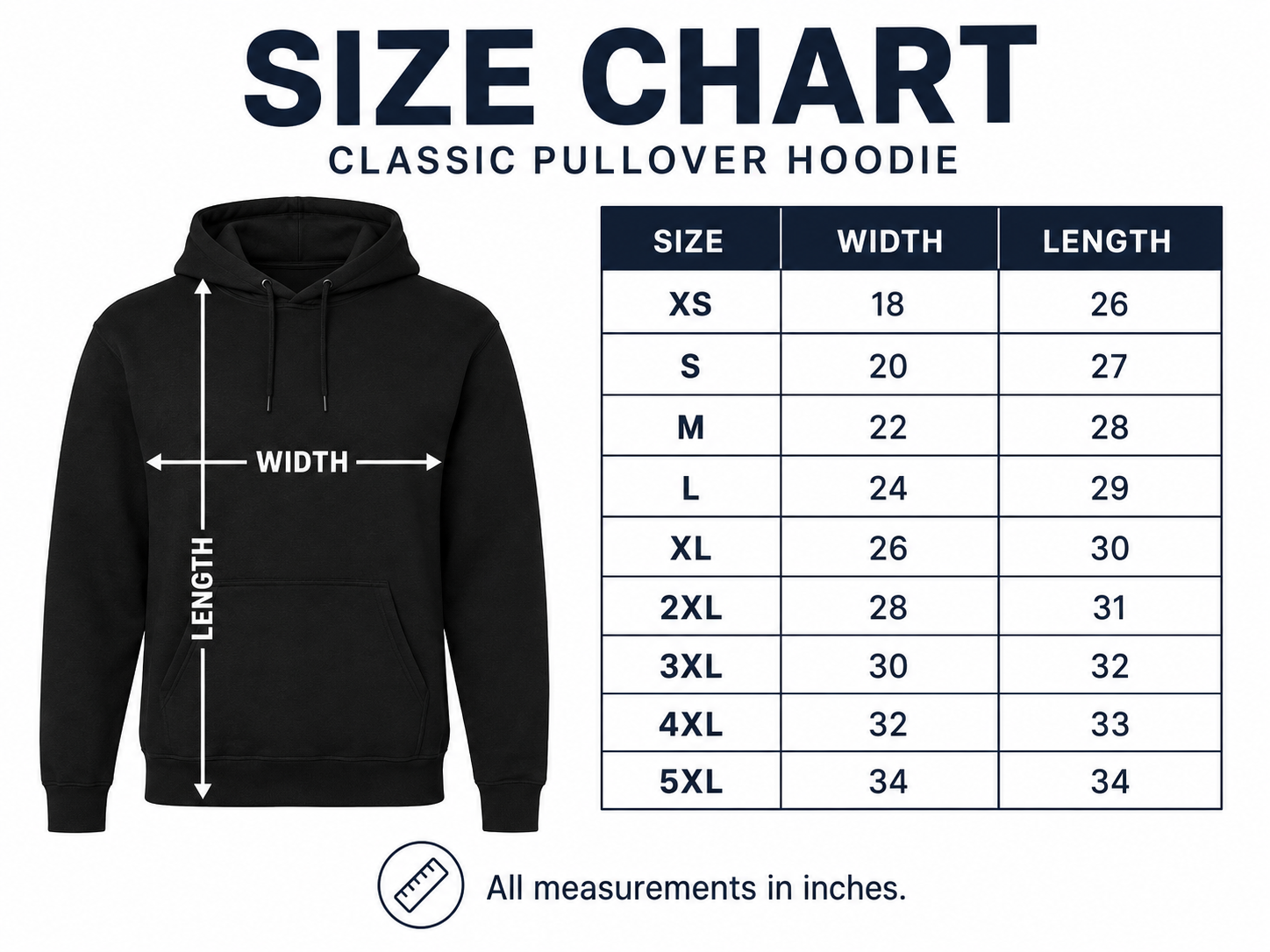 Custom Adult Pullover Hoodie