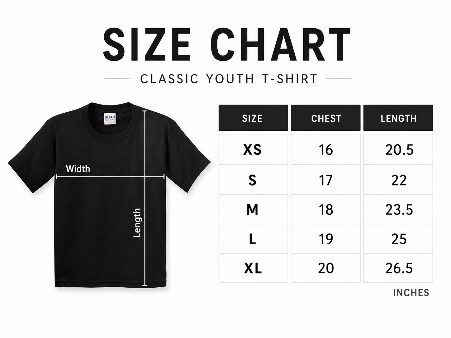 Custom Youth Short Sleeve T-Shirt