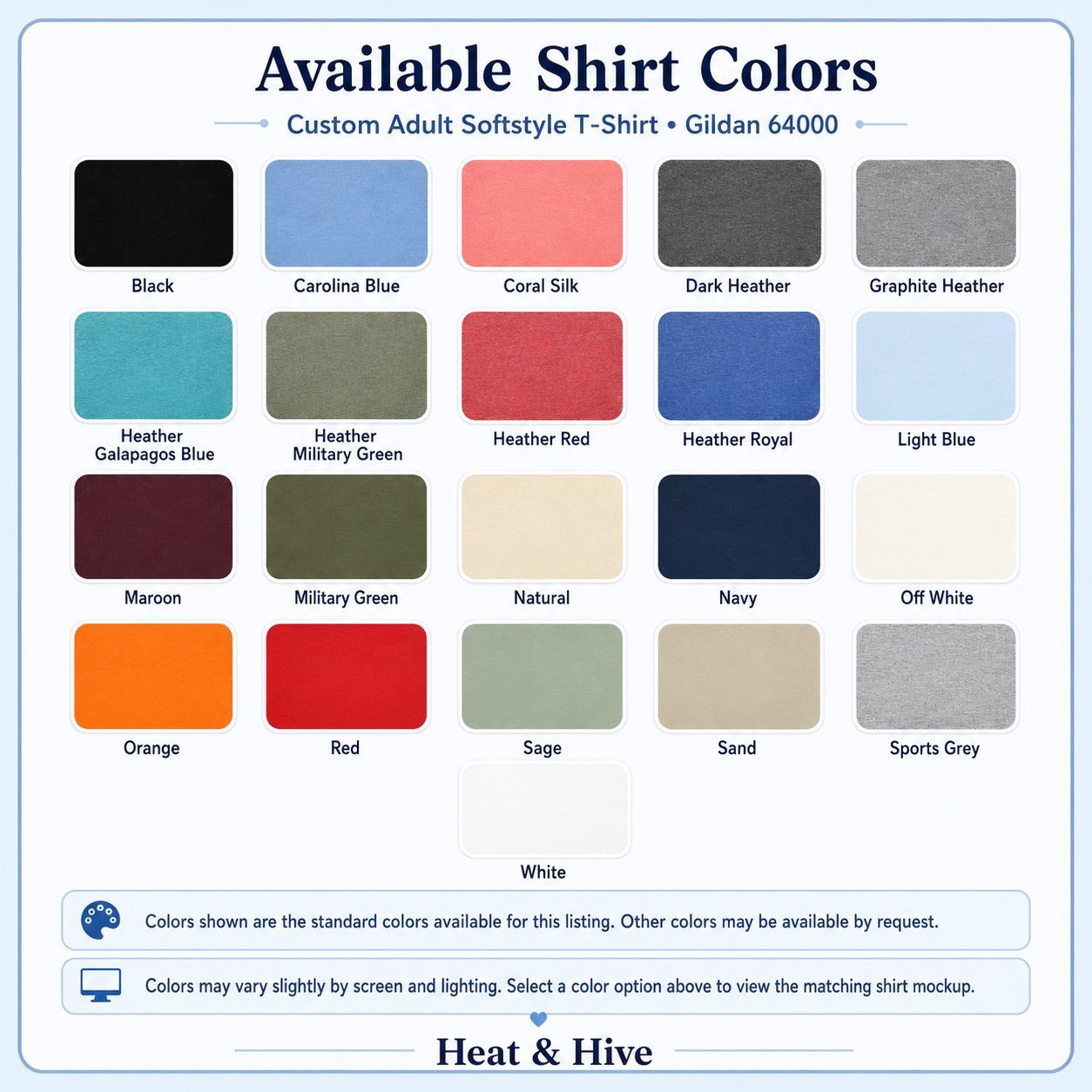 Custom Adult Softstyle T-Shirt - Gildan 64000