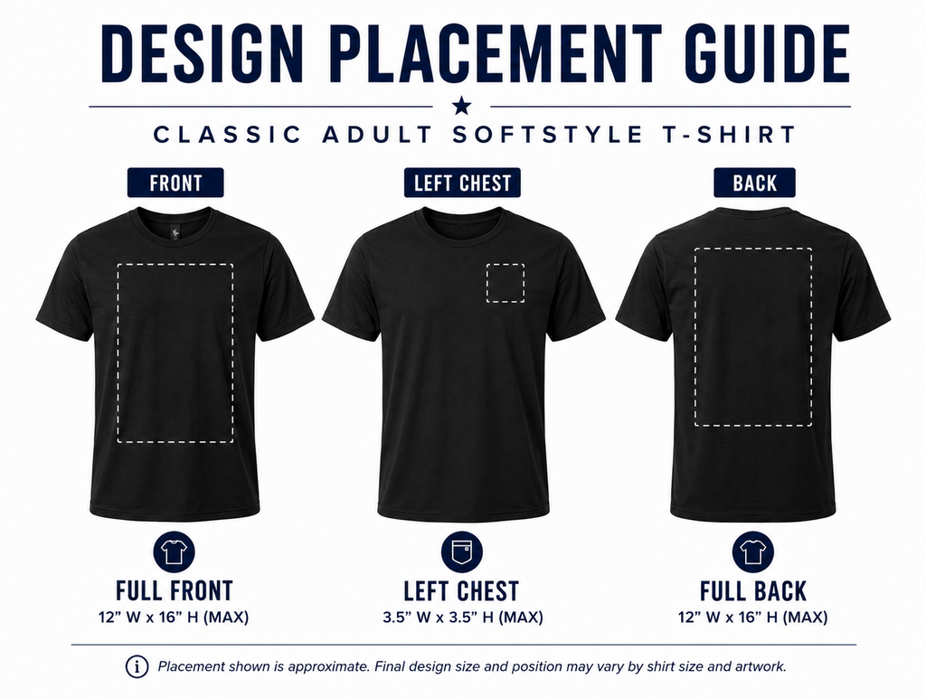 Custom Adult Comfort Colors Heavyweight T-Shirt