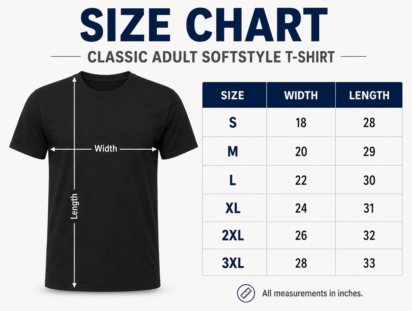 Custom Adult Softstyle Short Sleeve T-Shirt