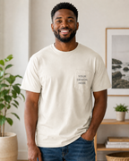 Custom Adult Pocket T-Shirt