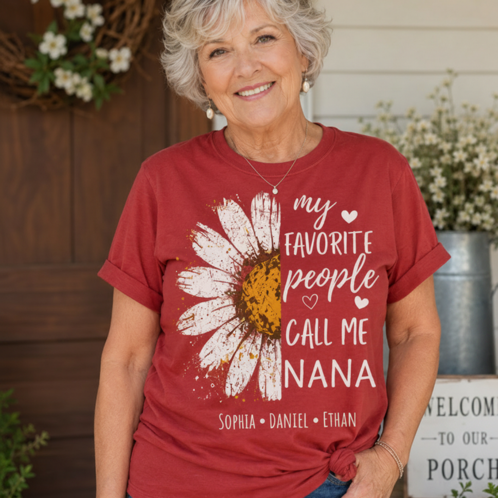 Half Daisy Graphic Tee