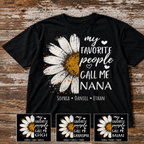 Half Daisy Graphic Tee