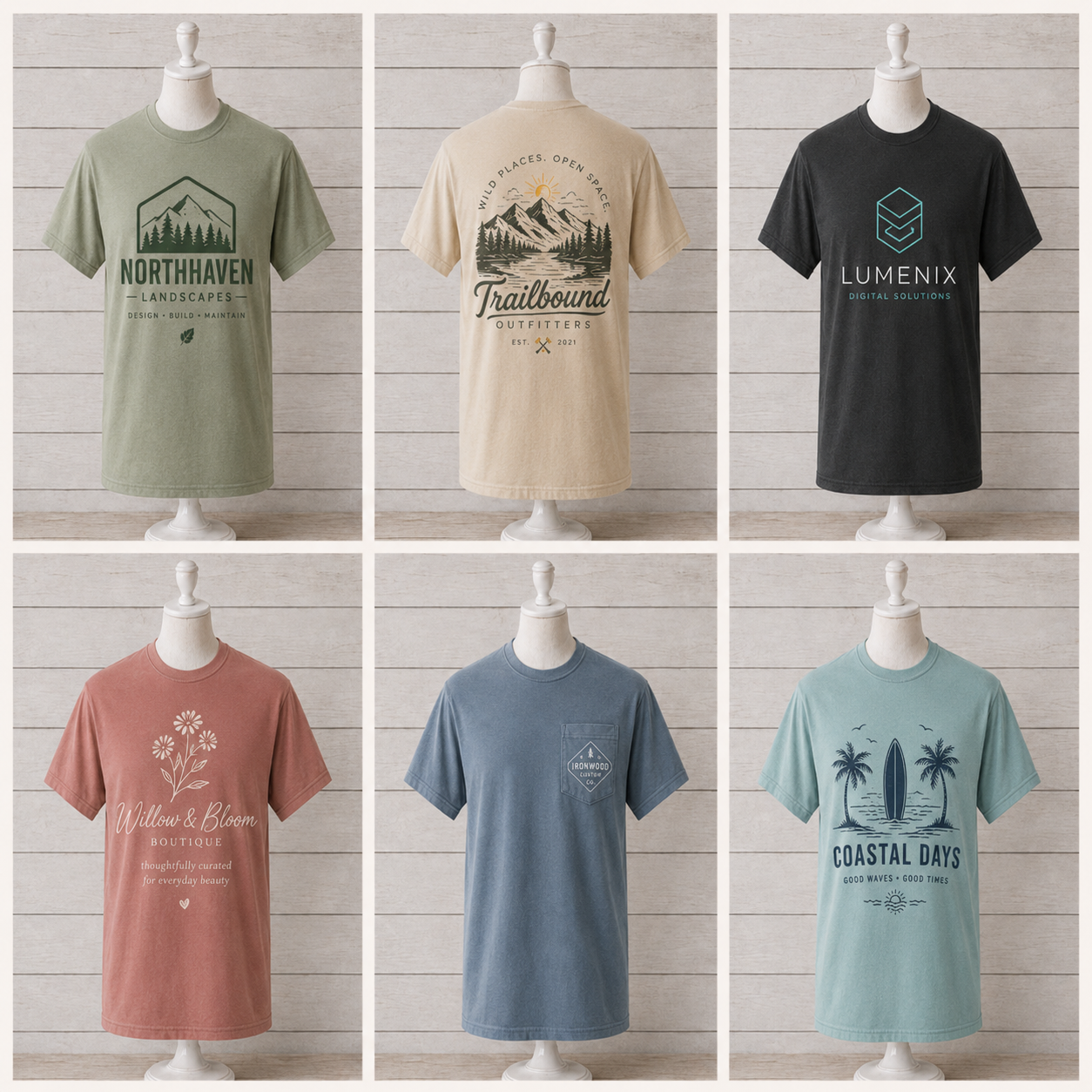 Custom Shirt Packages
