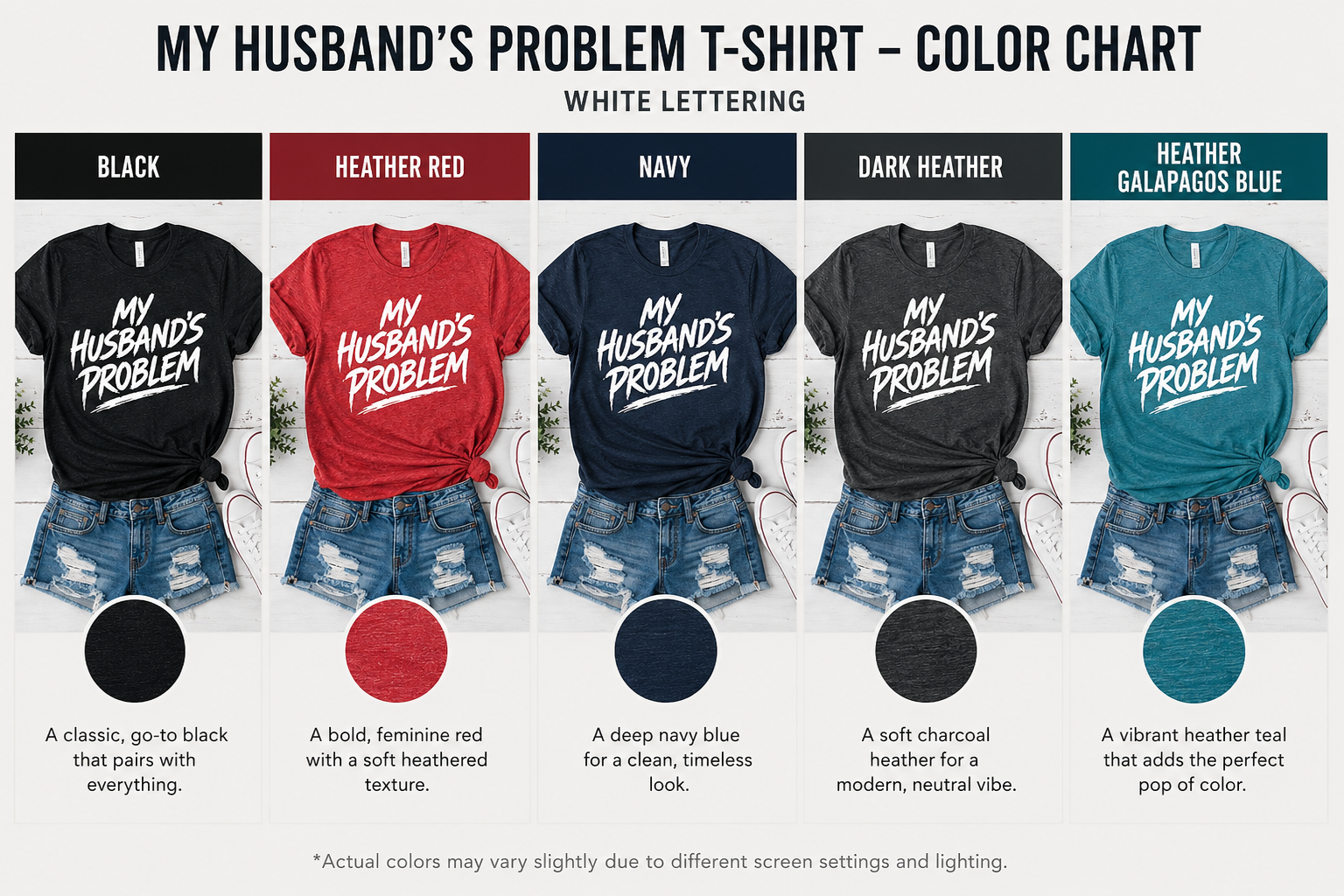 My Husbands Problem T-Shirt