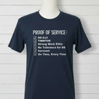Proof of Service Graphic Tee