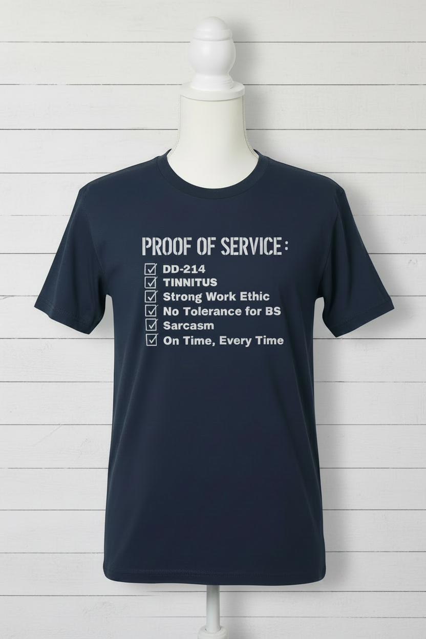 Proof Of Service T-Shirt