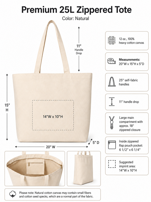 Beachin’ Not Teachin’ Tote