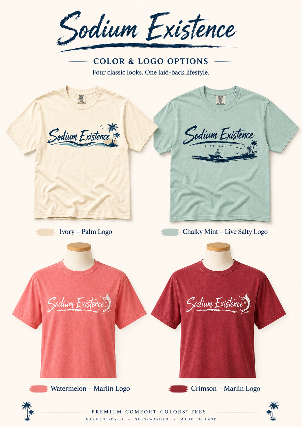 Sodium Existence Comfort Colors Graphic Tee