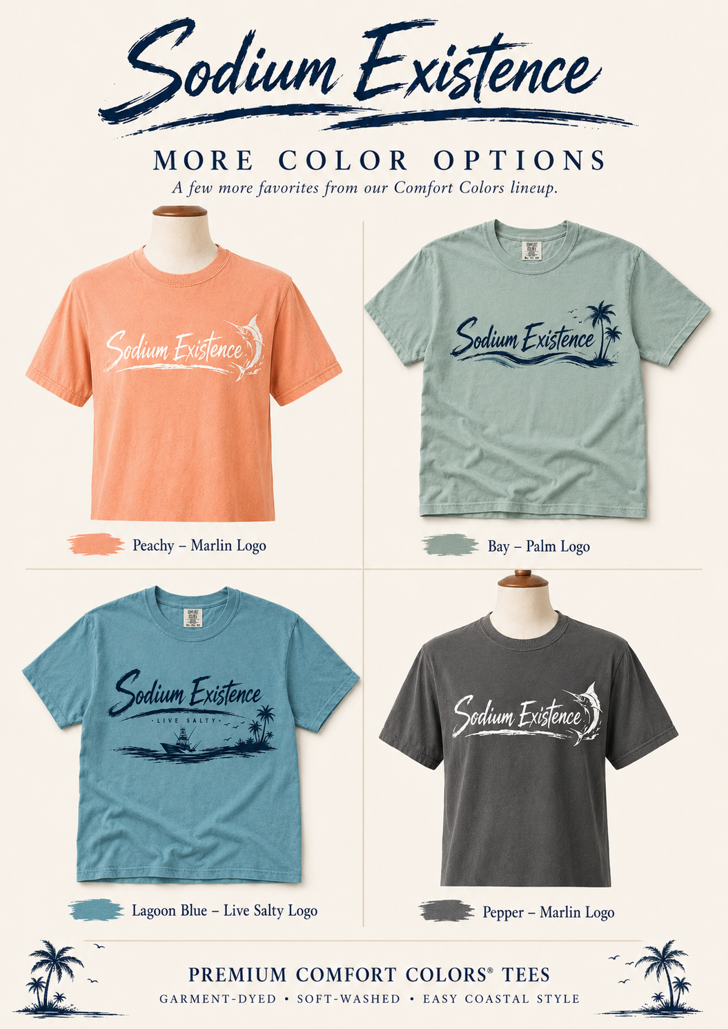 Sodium Existence Comfort Colors Graphic Tee