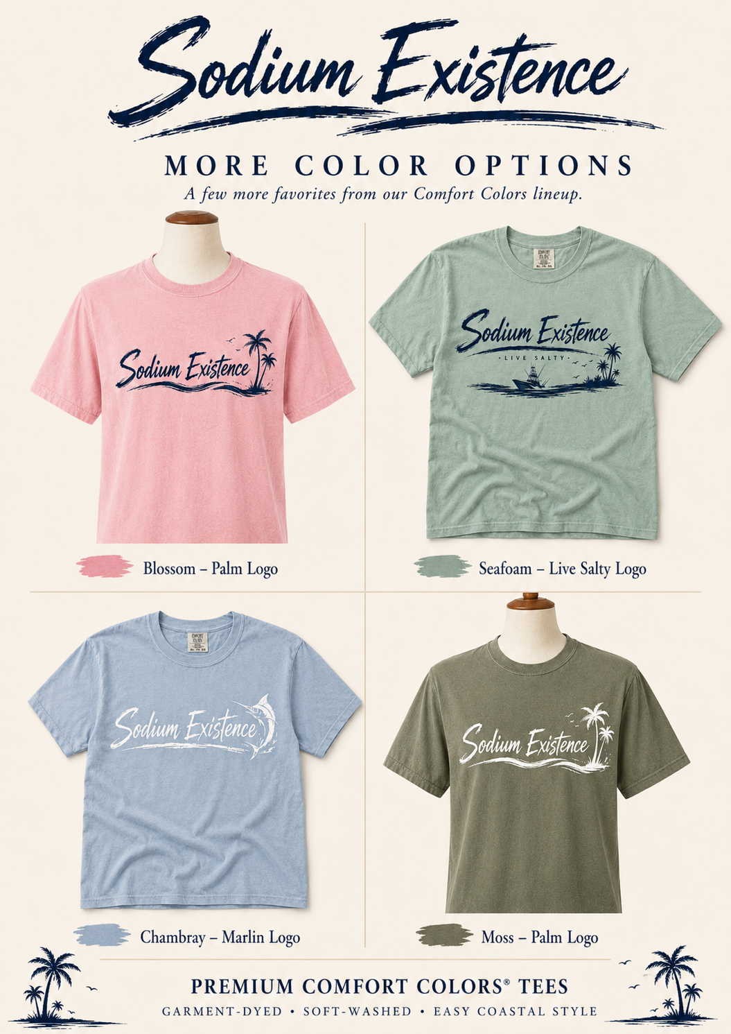 Sodium Existence Comfort Colors Graphic Tee