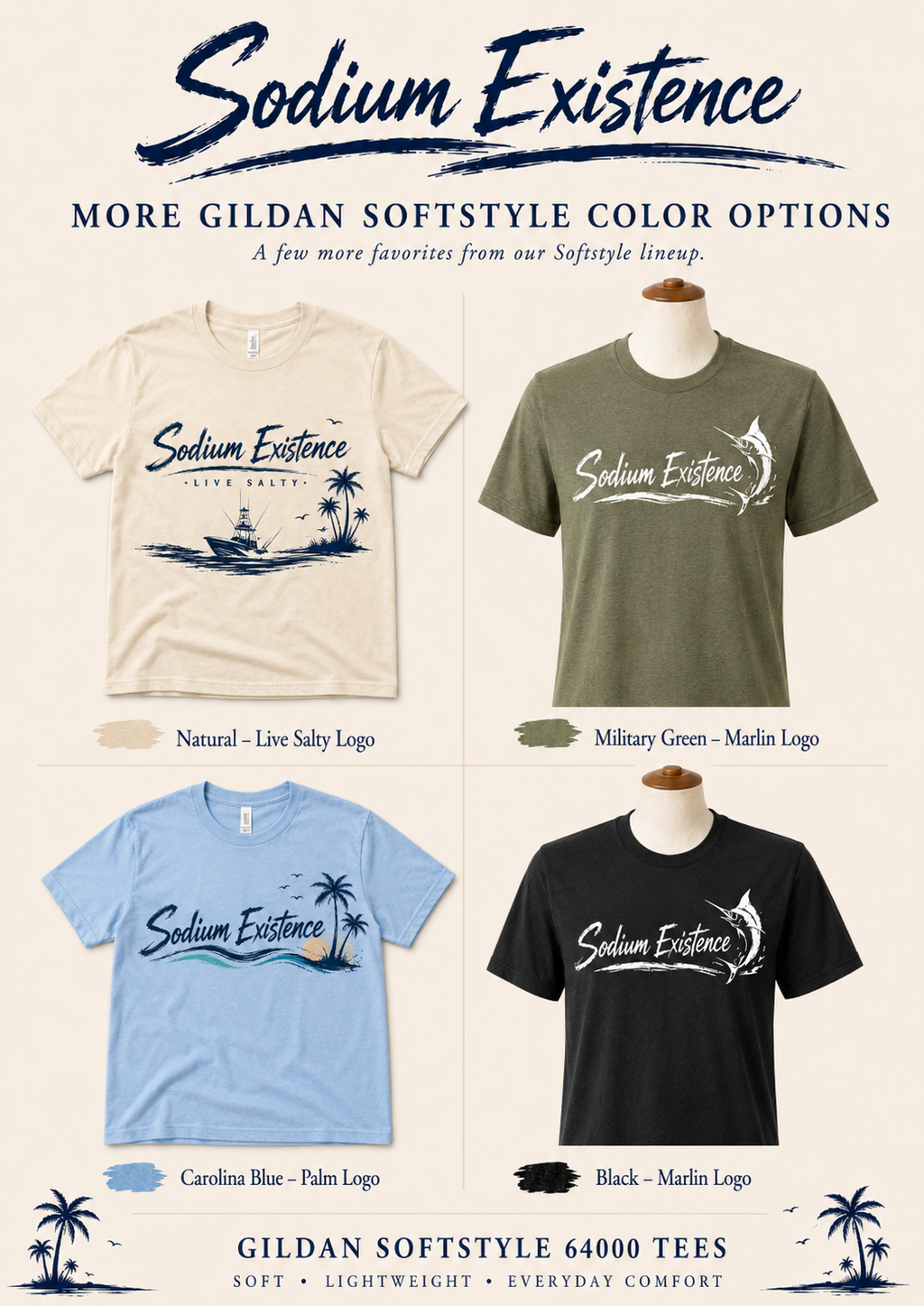 Sodium Existence Softstyle Graphic Tee
