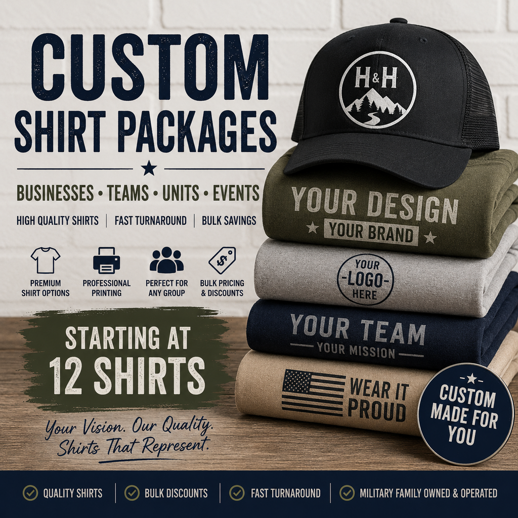 Custom Shirt Packages